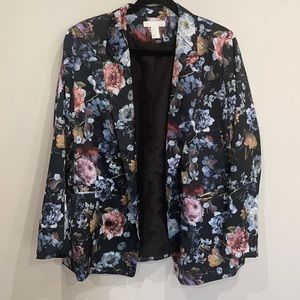 Floral Blazer